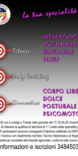 Corso Fitness Trieste