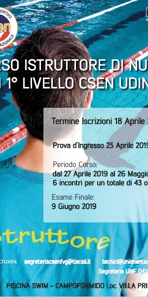 Locandina Corso Nuoto