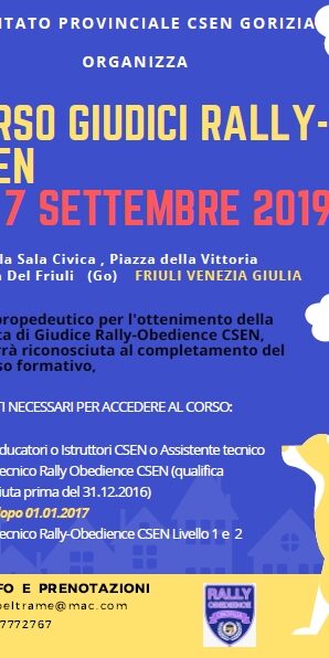 Corso Giudici Rally O 2019