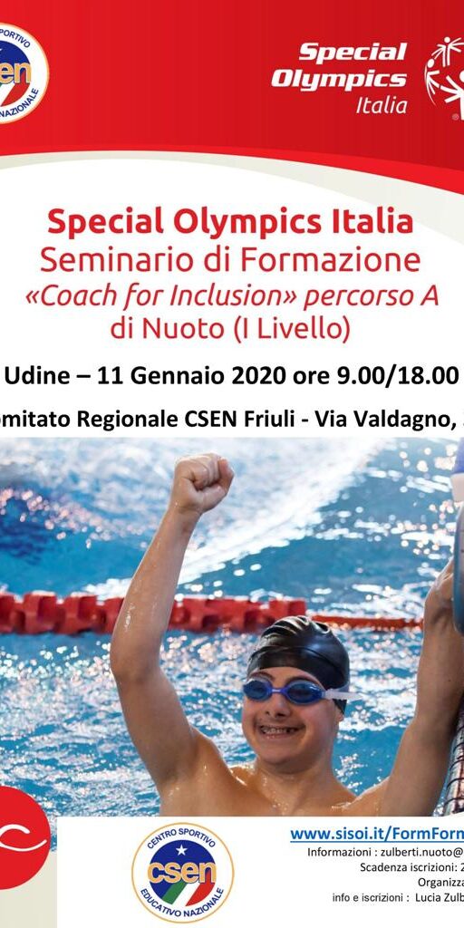 Special Olympics Seminario livello 1
