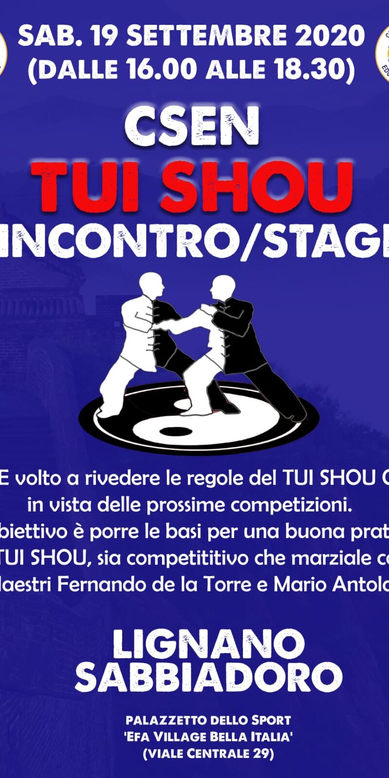 IncontroStage Tui Shou