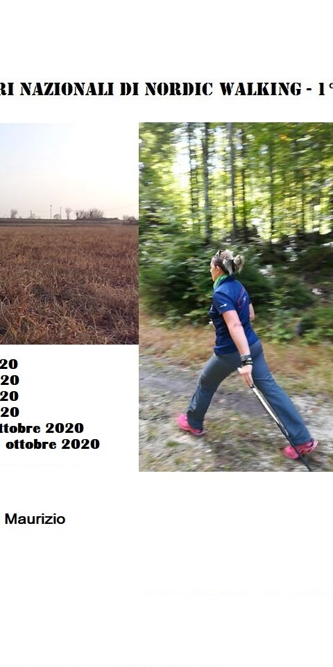 volantino corso Istruttori NW 2020