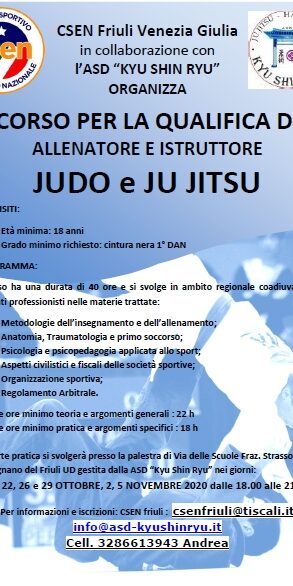 corso tecnico judojujitsu